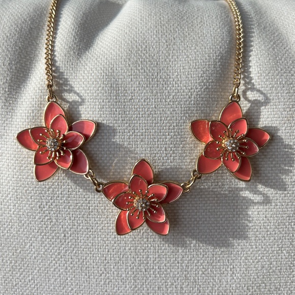 Pink Statement Necklace - Picture 1 of 5